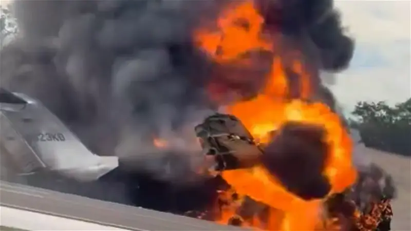 Just In: Two Passengers Die In Plane Crash