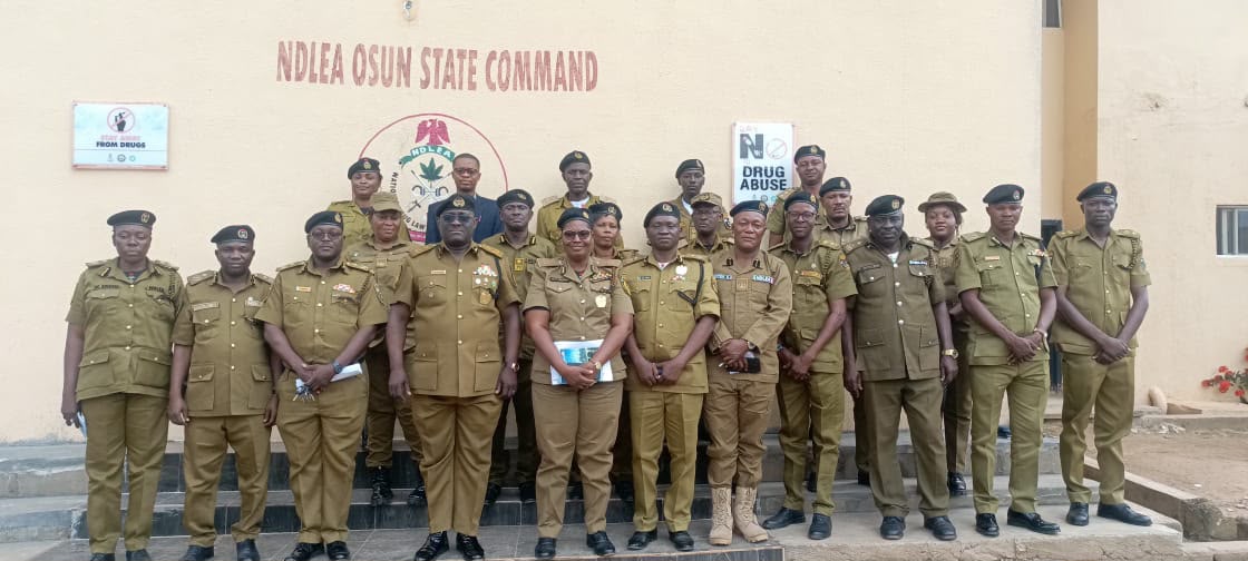 NDLEA Decorates 84 Newly Promoted Officers In Osun